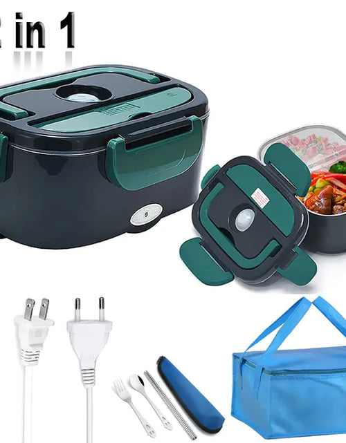 Load image into Gallery viewer, Dual Use Electric Heated Lunch Box
