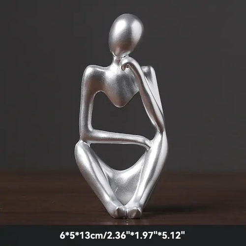 Load image into Gallery viewer, The Thinker Abstract Figurine
