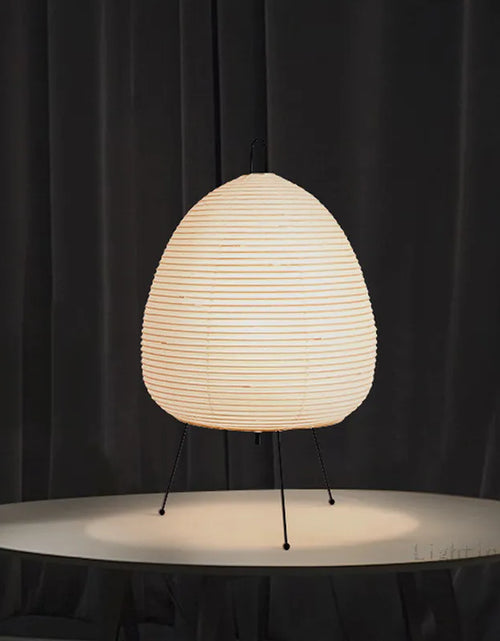 Load image into Gallery viewer, Japanese Akari Wabi-Sabi Table Lamp
