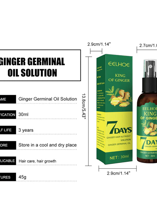 Load image into Gallery viewer, Ginger Hair Growth Serum Sprayer Hair Regrowth
