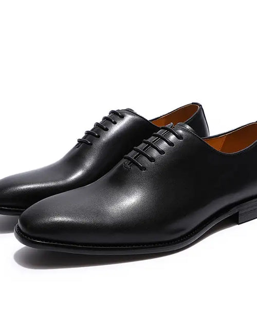 Load image into Gallery viewer, Men&#39;s Leather Oxford Shoes
