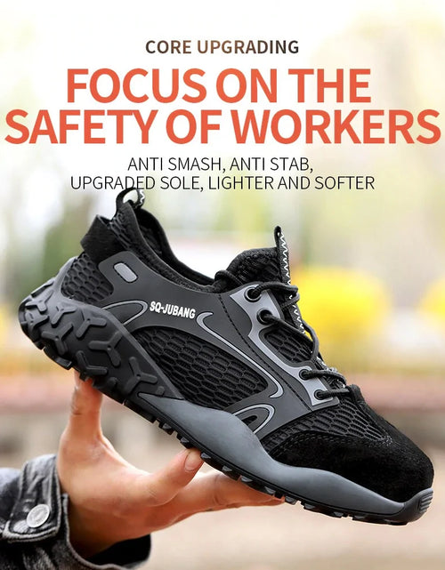 Load image into Gallery viewer, Anti-collision and Anti-smashing Breathable Safety Shoes
