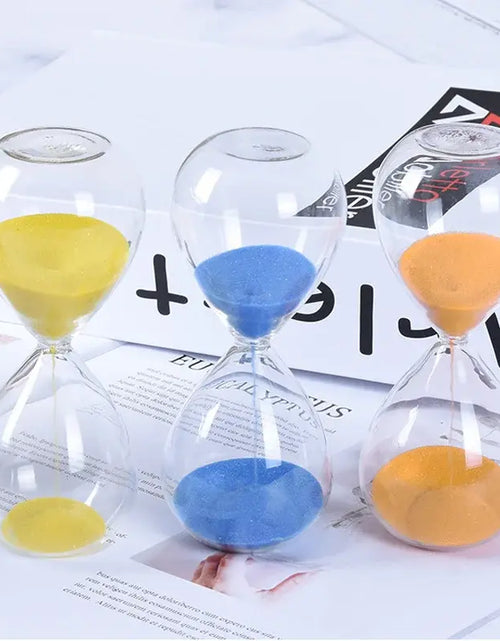 Load image into Gallery viewer, Modern Colored Sand Hourglass Decorative Timer
