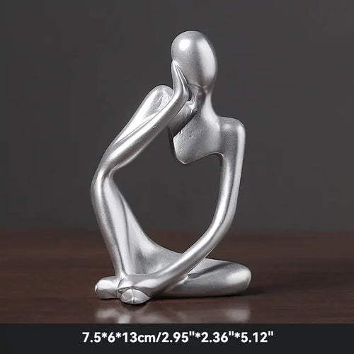 Load image into Gallery viewer, The Thinker Abstract Figurine
