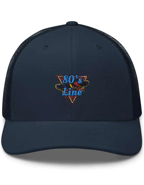 Load image into Gallery viewer, 80&#39;s Line Trucker Hat
