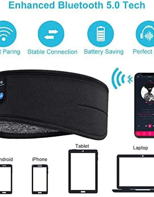 Load image into Gallery viewer, Bluetooth Elastic Wireless Headband
