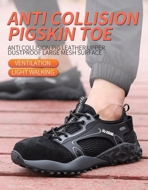 Load image into Gallery viewer, Anti-collision and Anti-smashing Breathable Safety Shoes
