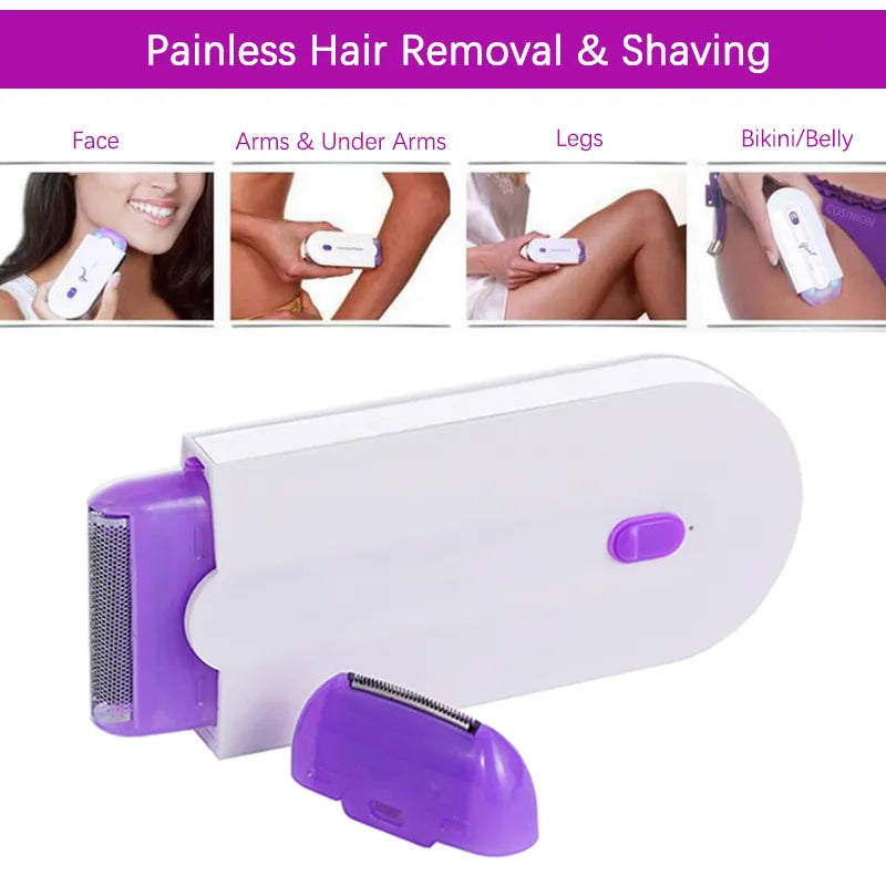 Painless Hair Removal Women Light Safely Sensor