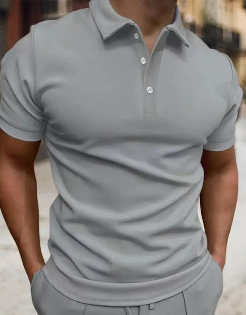 Load image into Gallery viewer, Semi-Spread Collar Polo
