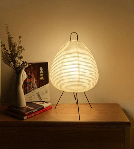 Japanese Akari Wabi-Sabi Table Lamp
