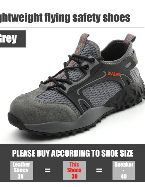 Load image into Gallery viewer, Anti-collision and Anti-smashing Breathable Safety Shoes
