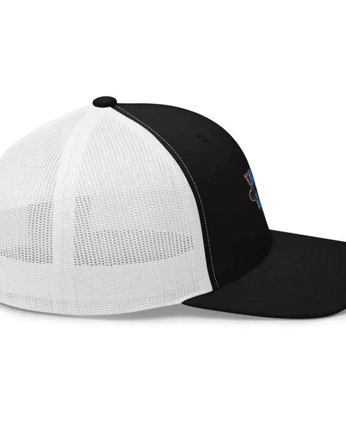 Load image into Gallery viewer, 80&#39;s Line Trucker Hat
