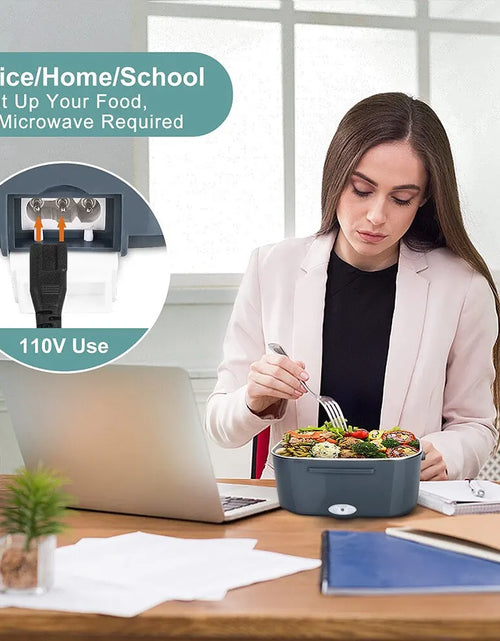 Load image into Gallery viewer, 2-In-1 Electric Heating Lunch Box
