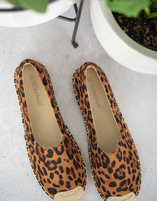 Load image into Gallery viewer, Sexy Leopard Espadrille Shoes
