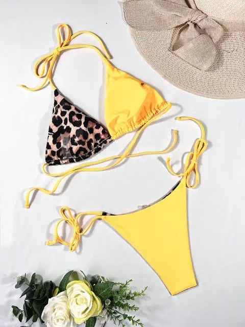 Load image into Gallery viewer, Leopard Bikini
