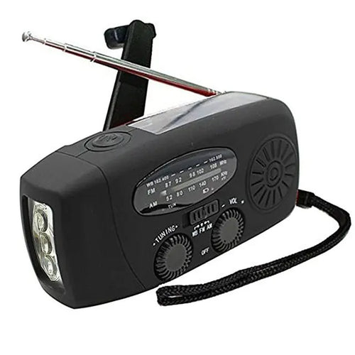 Load image into Gallery viewer, Portable Emergency Radio LED Flashlight
