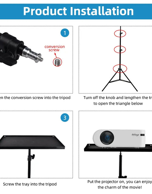 Load image into Gallery viewer, Projector Bracket Tripod
