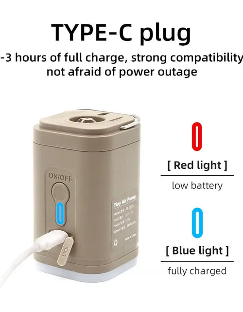 Load image into Gallery viewer, Electric Air Pump Portable Wireless
