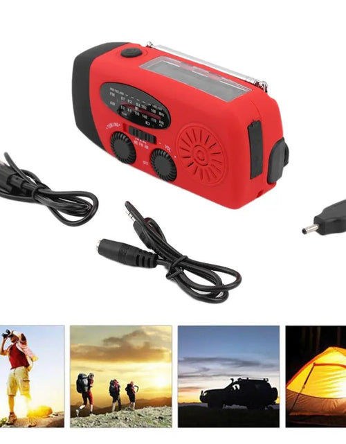 Load image into Gallery viewer, Portable Emergency Radio LED Flashlight
