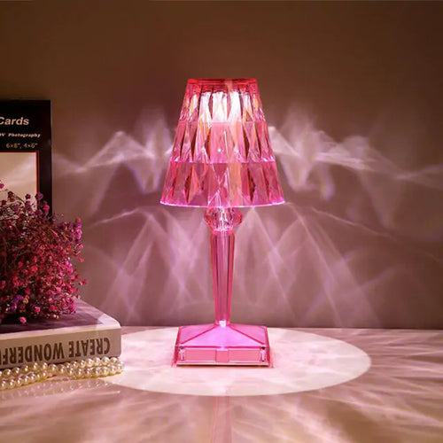 Load image into Gallery viewer, Diamond Table Lamp: USB Touch Sensor LED Night Light
