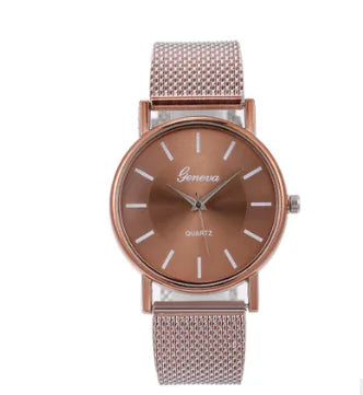 Load image into Gallery viewer, Mesh Belt Quartz Wristwatches for Women and Men
