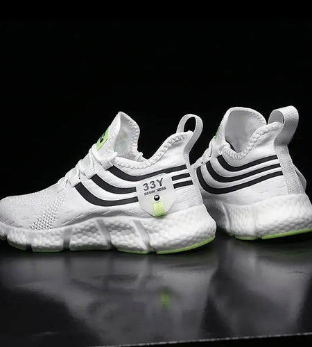 White Gym and Walking Shoes