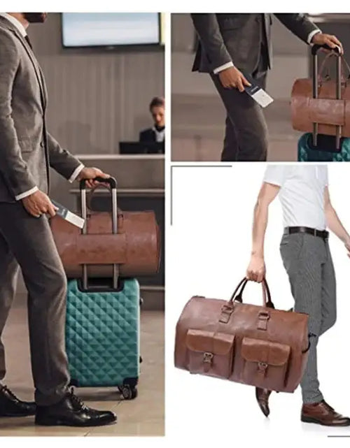 Load image into Gallery viewer, Versatile Convertible Duffle Garment Luggage
