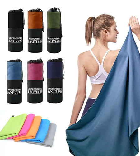 Sport Microfiber Towel: Quick-Drying Absorbent