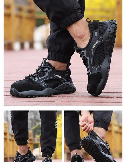 Load image into Gallery viewer, Anti-collision and Anti-smashing Breathable Safety Shoes
