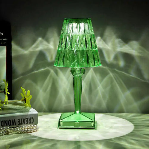 Load image into Gallery viewer, Diamond Table Lamp: USB Touch Sensor LED Night Light
