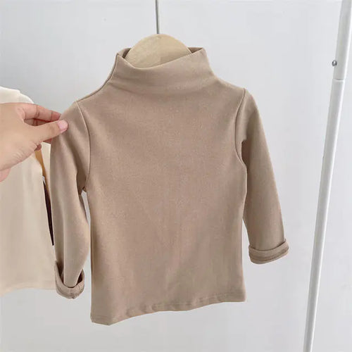 Load image into Gallery viewer, Boys Girls T-shirts Kids Tops Turtleneck
