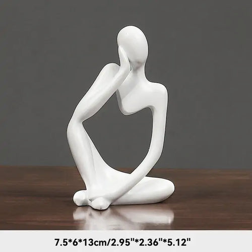 Load image into Gallery viewer, The Thinker Abstract Figurine
