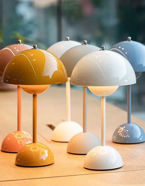 Load image into Gallery viewer, Danish Touch Rechargeable Mushroom Lamp
