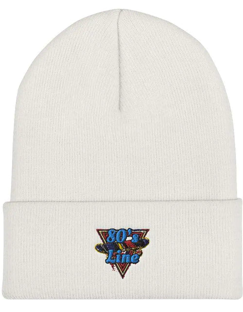 Load image into Gallery viewer, 80&#39;s Line Cuffed Beanie
