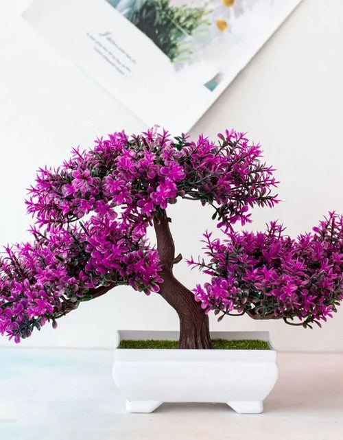 Load image into Gallery viewer, Artificial Bonsai Plants
