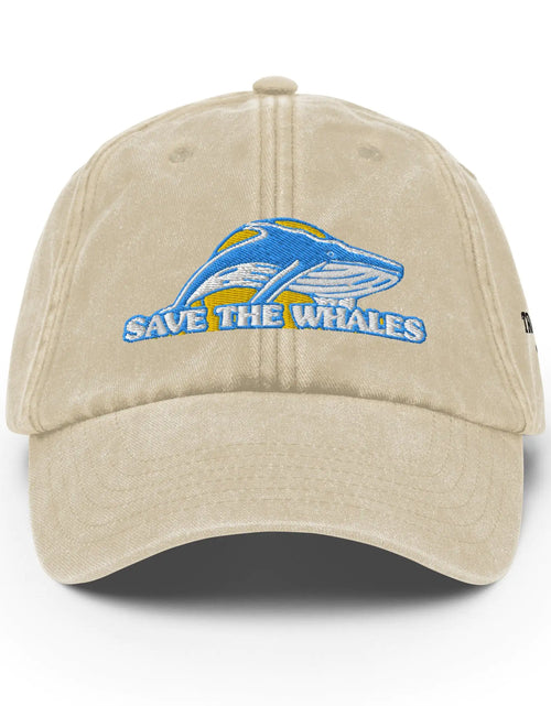 Load image into Gallery viewer, Vintage Save the Whales Hat
