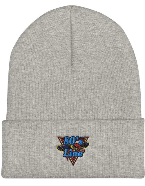 Load image into Gallery viewer, 80&#39;s Line Cuffed Beanie
