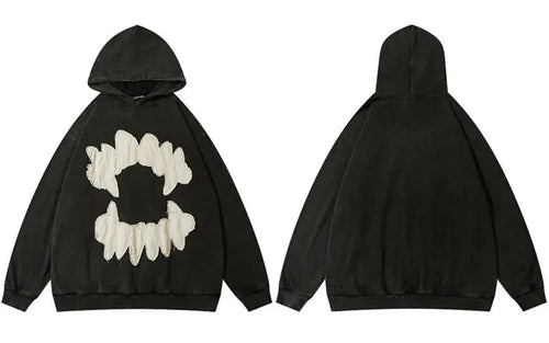 Load image into Gallery viewer, Vintage Teeth Hoodie
