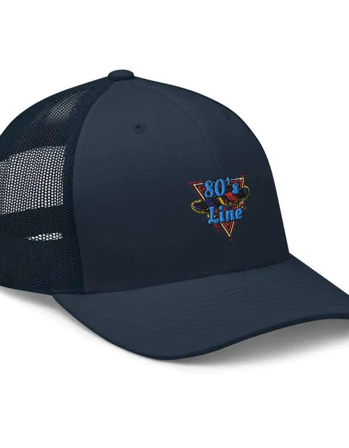 Load image into Gallery viewer, 80&#39;s Line Trucker Hat
