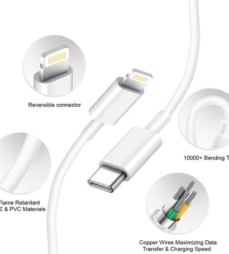 Iphone 14 13 12 11 Super Fast Charger-Apple Mfi Certified-High Speed Iphone Charger-6Ft Wall Charger-2-Pack 20W PD USB C Compatible with Iphone 14/14Pro/13/13 Pro/12/12Pro/Xs/Max/Xr/X/8/8 Plus