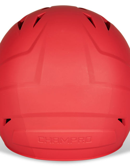 Load image into Gallery viewer, HX Rise Fastpitch Batting Helmet with Facemask, Medium, Scarlet
