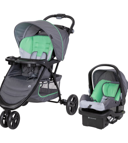 EZ Ride Travel System Stroller - Cozy Mint