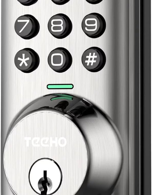 Load image into Gallery viewer, Keypad Keyless Entry Smart Electronic Digital Deadbolt Door Lock for Front Door - Satin Nickel
