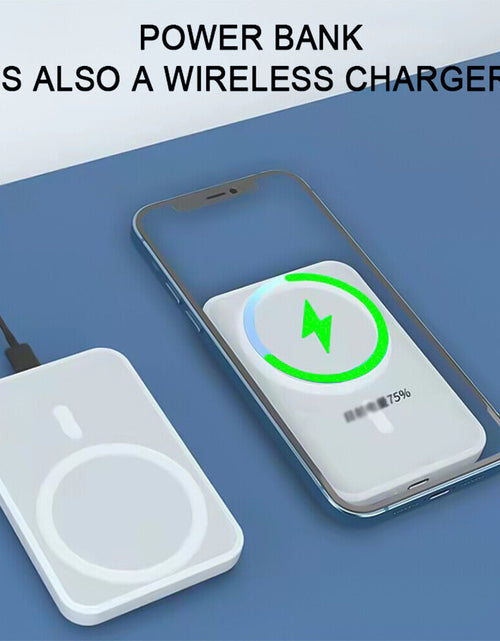 Load image into Gallery viewer, 20000Mah Power Bank Magnetic Battery Pack Wireless Charger for Iphone 14/13/12
