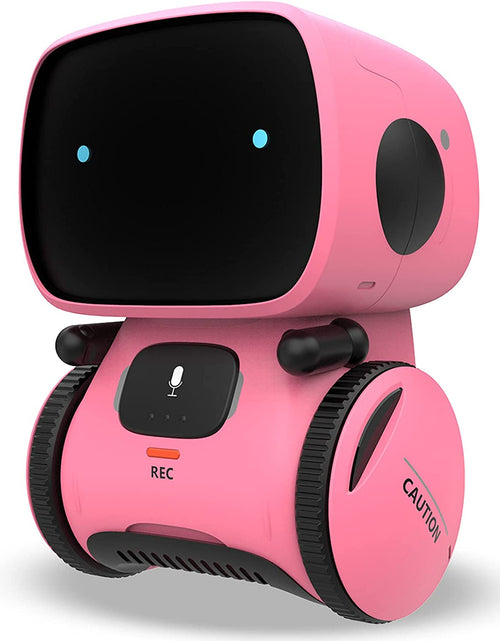 Load image into Gallery viewer, Robots for Girls 3-5, Interactive Smart Robotic with Touch Sensor, Voice Control, Speech Recognition, Singing, Dancing, Repeating and Recording, Birthday Gifts for 3+ Year Old Kids Boys Girls
