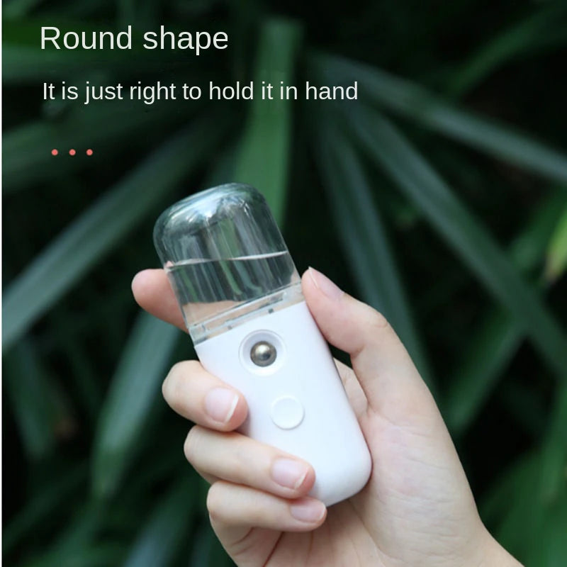 30Ml Mini Humidifier Portable Rechargeable Small Wireless Nano Personal Face Sprayer Cool Mist Maker Fogger Humidifier