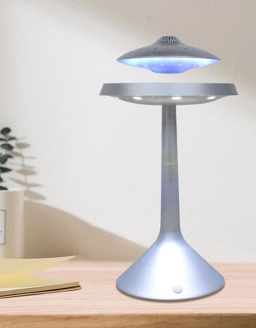 Load image into Gallery viewer, UFO Magnetic Levitation Floating Light LED Table Lamp Wired Bluetooth Speaker
