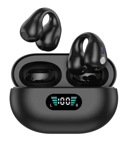 Wireless Earphones TWS Bluetooth Earbuds Hifi Bass Sport Open Ear Clip Headphones Earring Gaming Headset PK Ambie Sound Earcuffs