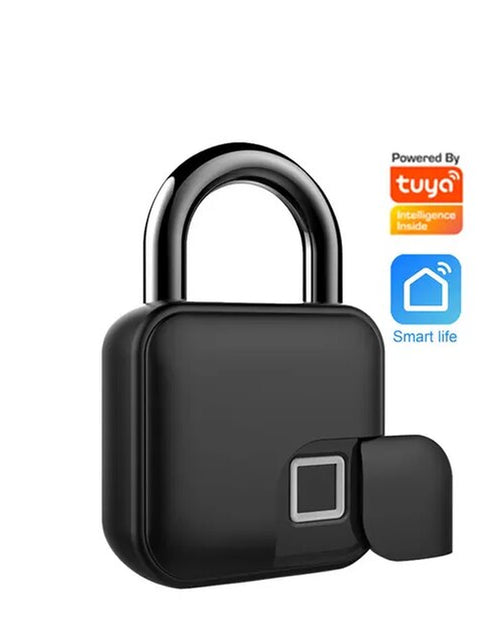 Load image into Gallery viewer, Glomarket Tuya Smart Locks APP Unlock Zinc Alloy Keyless Security Mini Touch Pad Luggage Cabinet Fingerptint Smart Padlock Locks
