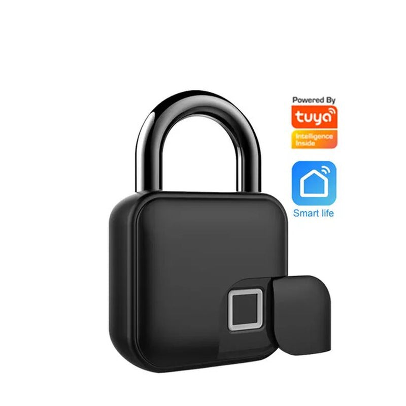 Glomarket Tuya Smart Locks APP Unlock Zinc Alloy Keyless Security Mini Touch Pad Luggage Cabinet Fingerptint Smart Padlock Locks